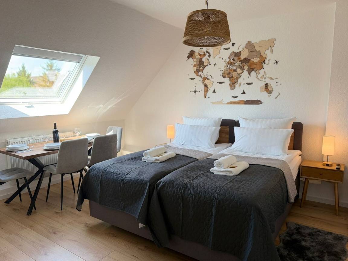 46 m&sup2; Ferienwohnung 2 Schlafzimmer 4 G&auml;ste