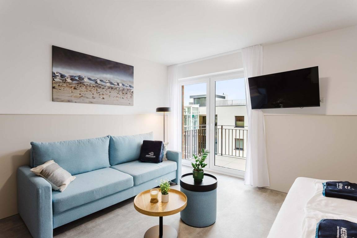 38 m² Ferienwohnung ∙ 1 Schlafzimmer ∙ 4 Gäste – Bild 2