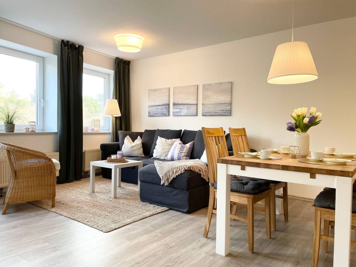 59 m&sup2; Ferienwohnung 1 Schlafzimmer 4 G&auml;ste