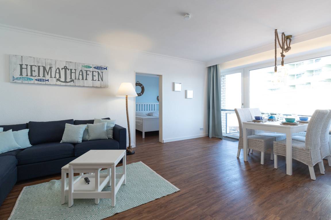 54 m&sup2; Ferienwohnung 1 Schlafzimmer 3 G&auml;ste