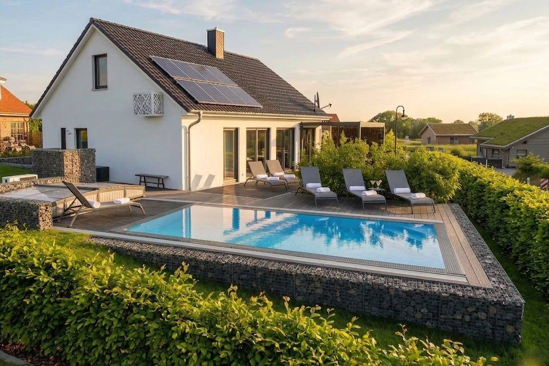 130 M² Villa ∙ 3 Schlafzimmer ∙ 8 Gäste - Panker