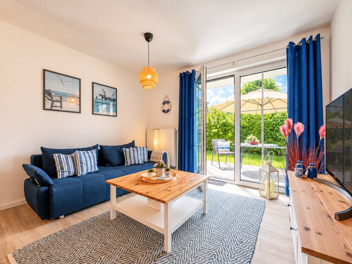 46 m&sup2; Ferienwohnung 1 Schlafzimmer 2 G&auml;ste