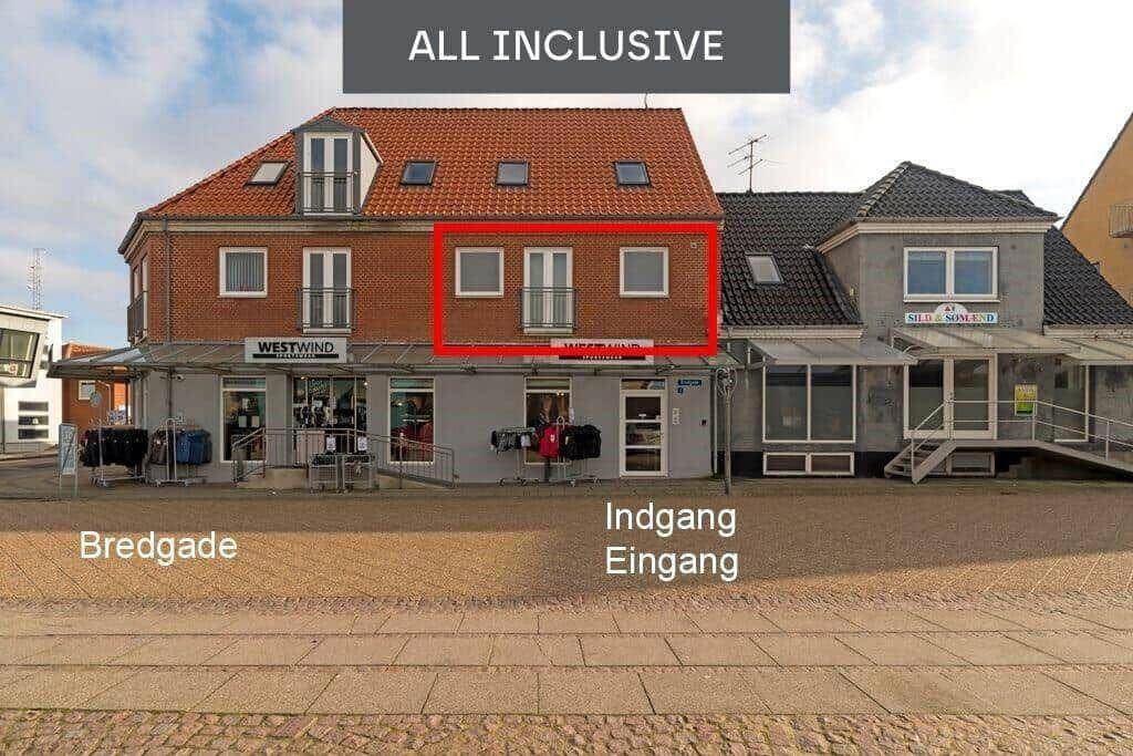 50 M² Ferienwohnung ∙ 1 Schlafzimmer ∙ 4 Gäste - Hvide Sande