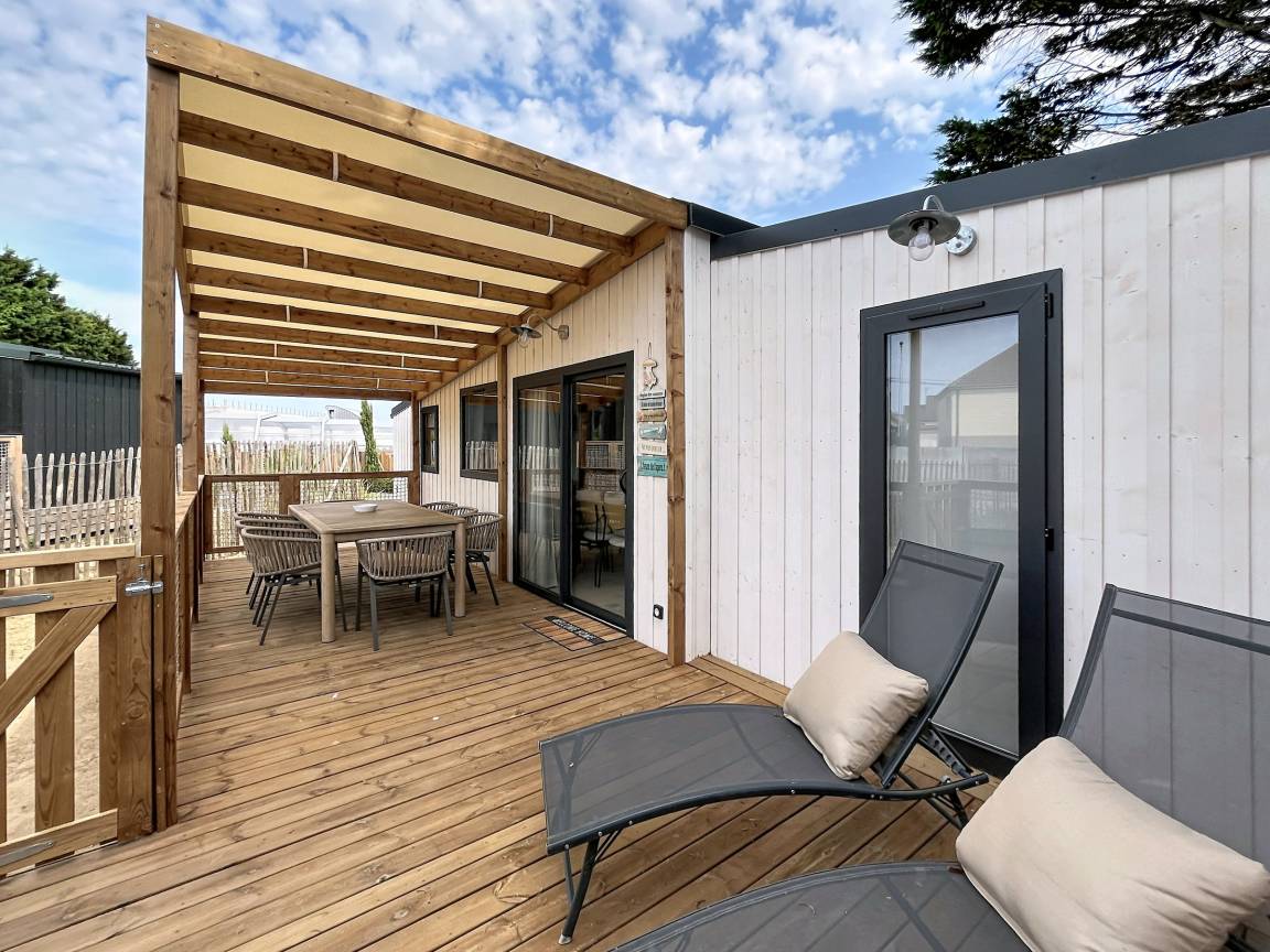 40 M² Caravan ∙ 3 Bedrooms ∙ 6 Guests - Saint-Pair-sur-Mer