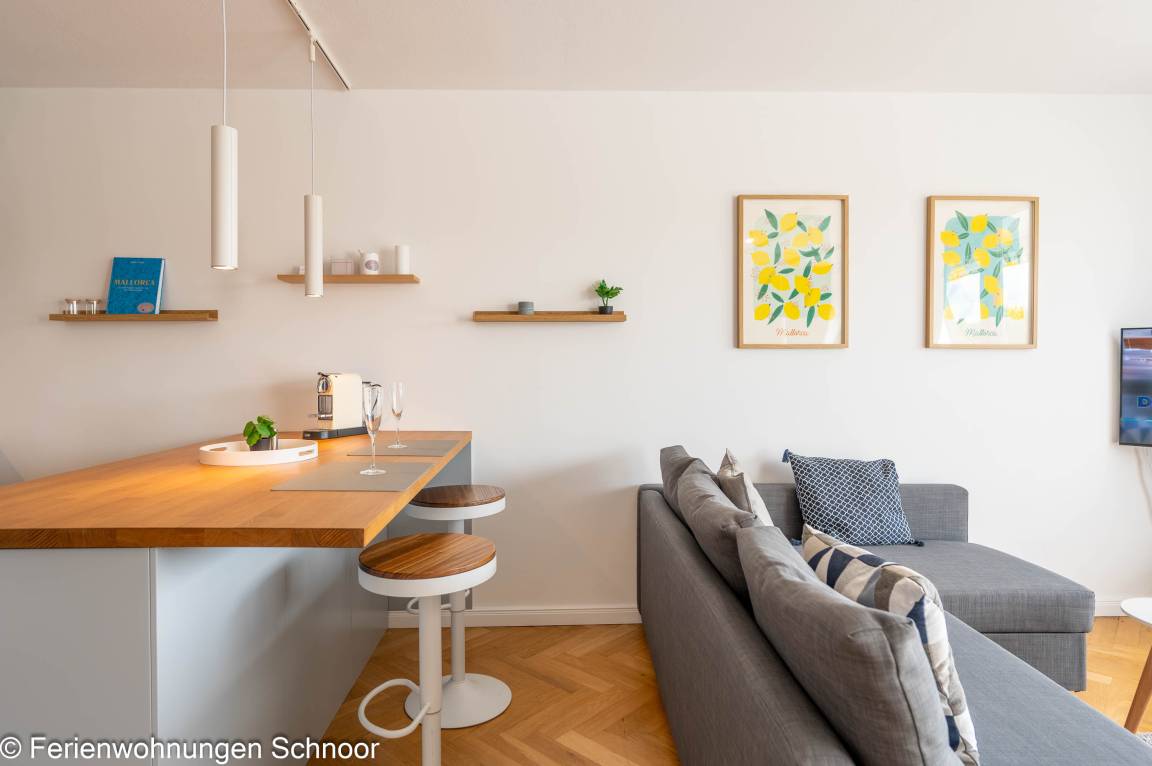 65 m² Ferienwohnung ∙ 1 Schlafzimmer ∙ 4 Gäste – Bild 5