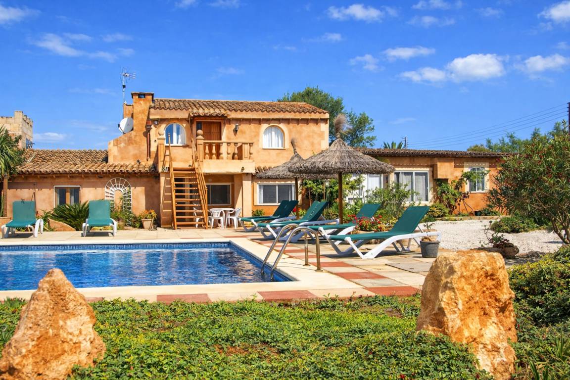 280 M² Huis ∙ 5 Slaapkamers ∙ 8 Gasten - Ses Salines