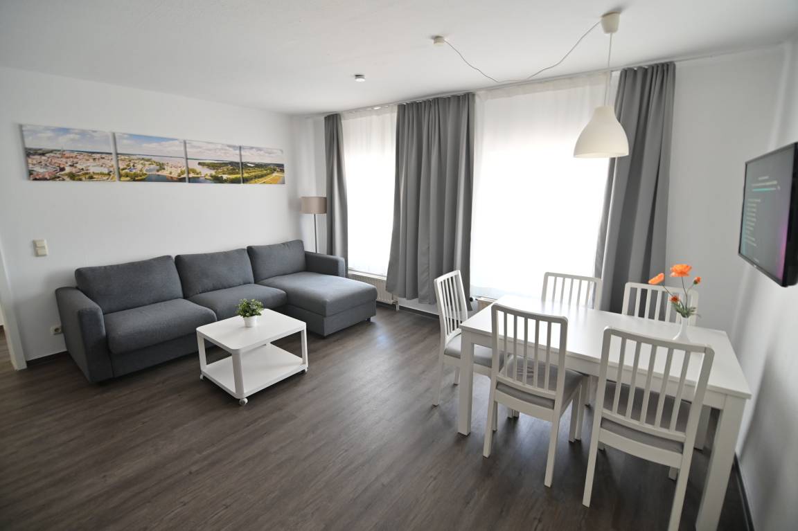 62 m&sup2; Ferienwohnung 2 Schlafzimmer 6 G&auml;ste