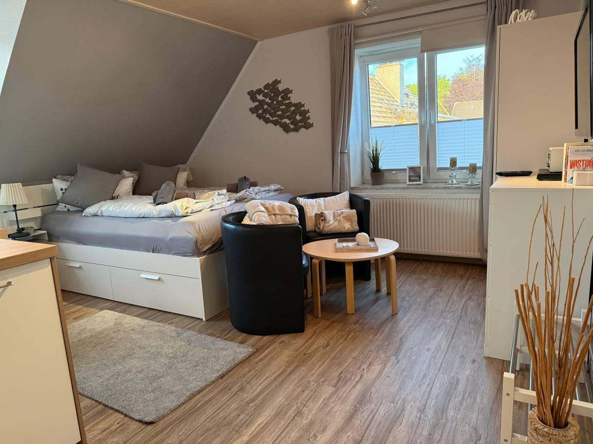 24 m&sup2; Ferienwohnung 1 Schlafzimmer 2 G&auml;ste