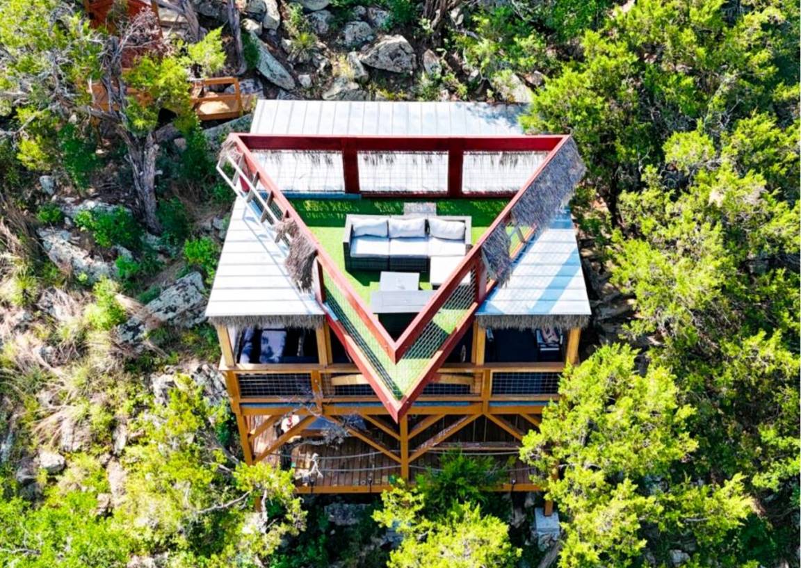Camping-unterkunft ∙ 1 Schlafzimmer ∙ 4 Gäste - Marble Falls, TX