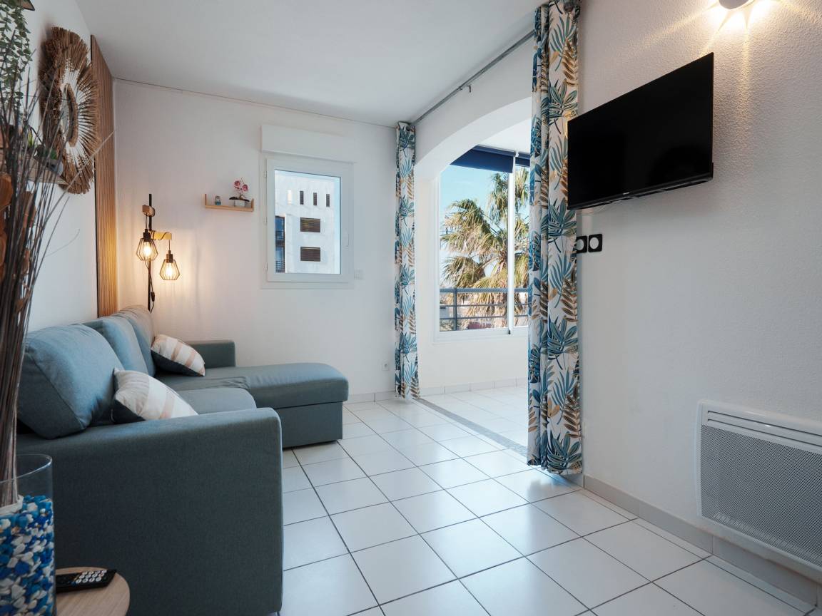 38 M² Appartement ∙ 1 Slaapkamer ∙ 5 Gasten - Agde