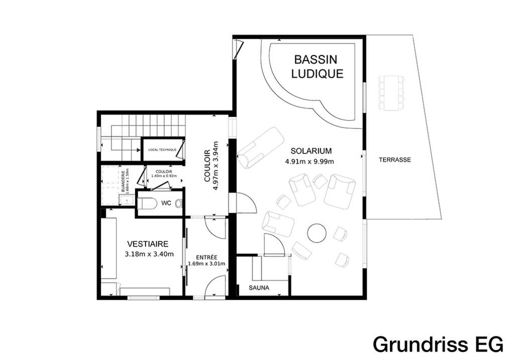 285 m² Ferienhaus ∙ 6 Schlafzimmer ∙ 14 Gäste – Bild 22
