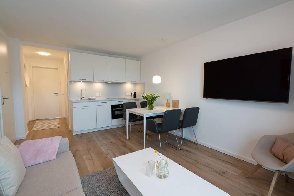 43 m² Ferienwohnung ∙ 1 Schlafzimmer ∙ 3 Gäste – Bild 8