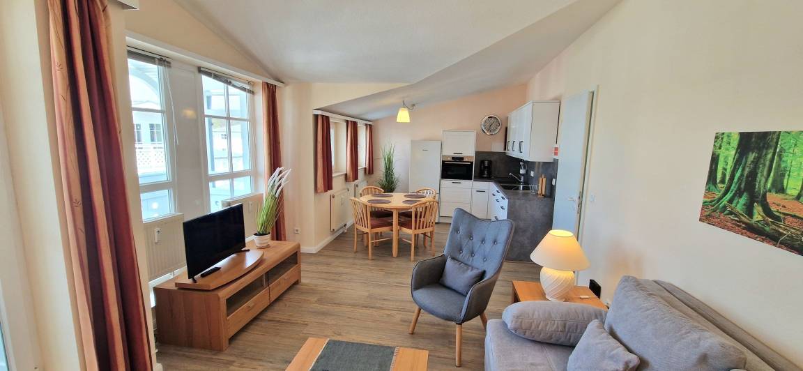 57 m&sup2; Ferienwohnung 1 Schlafzimmer 4 G&auml;ste