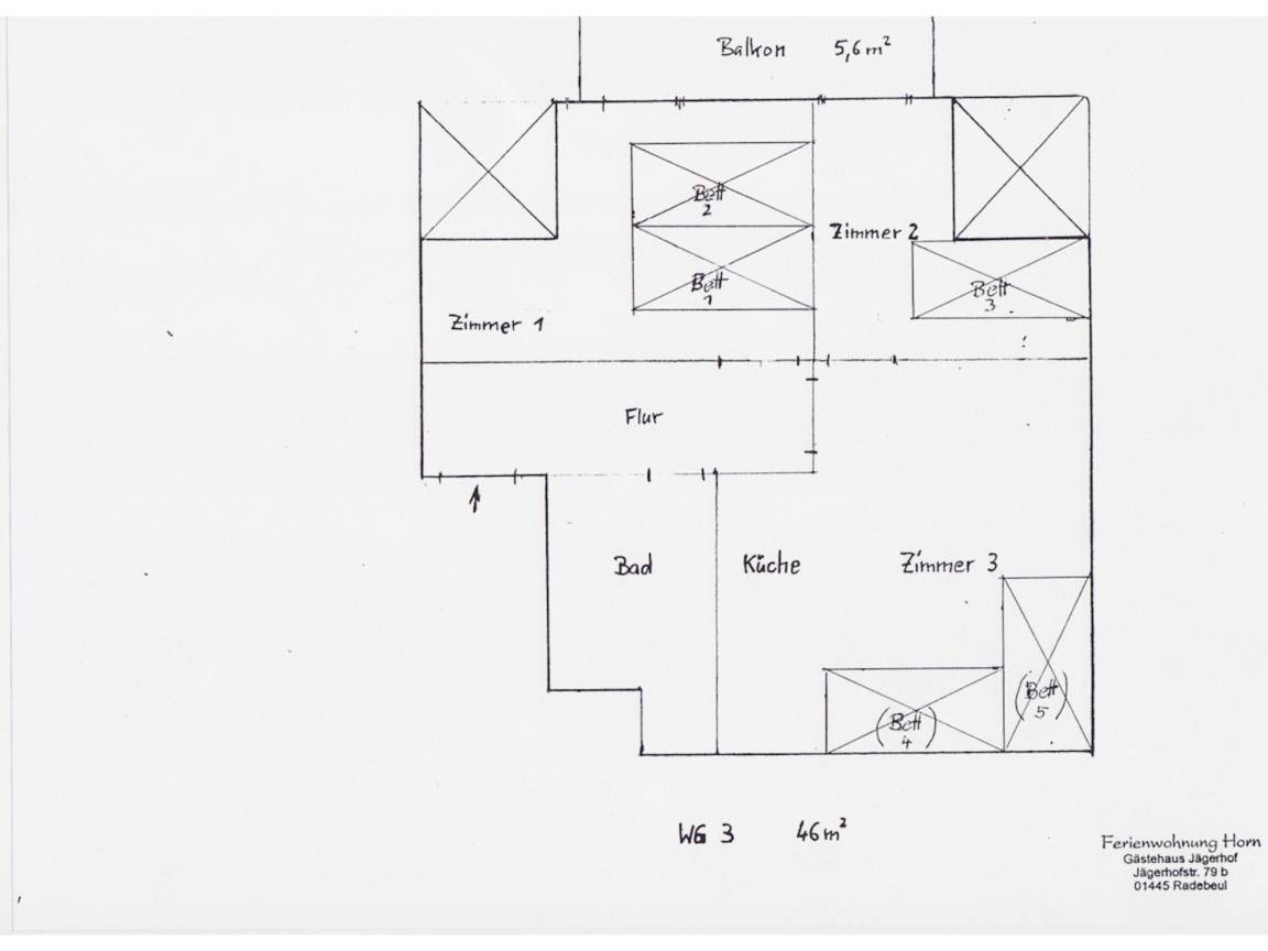 Apartment ∙ 3 Bedrooms ∙ 4 Guests - Dresden