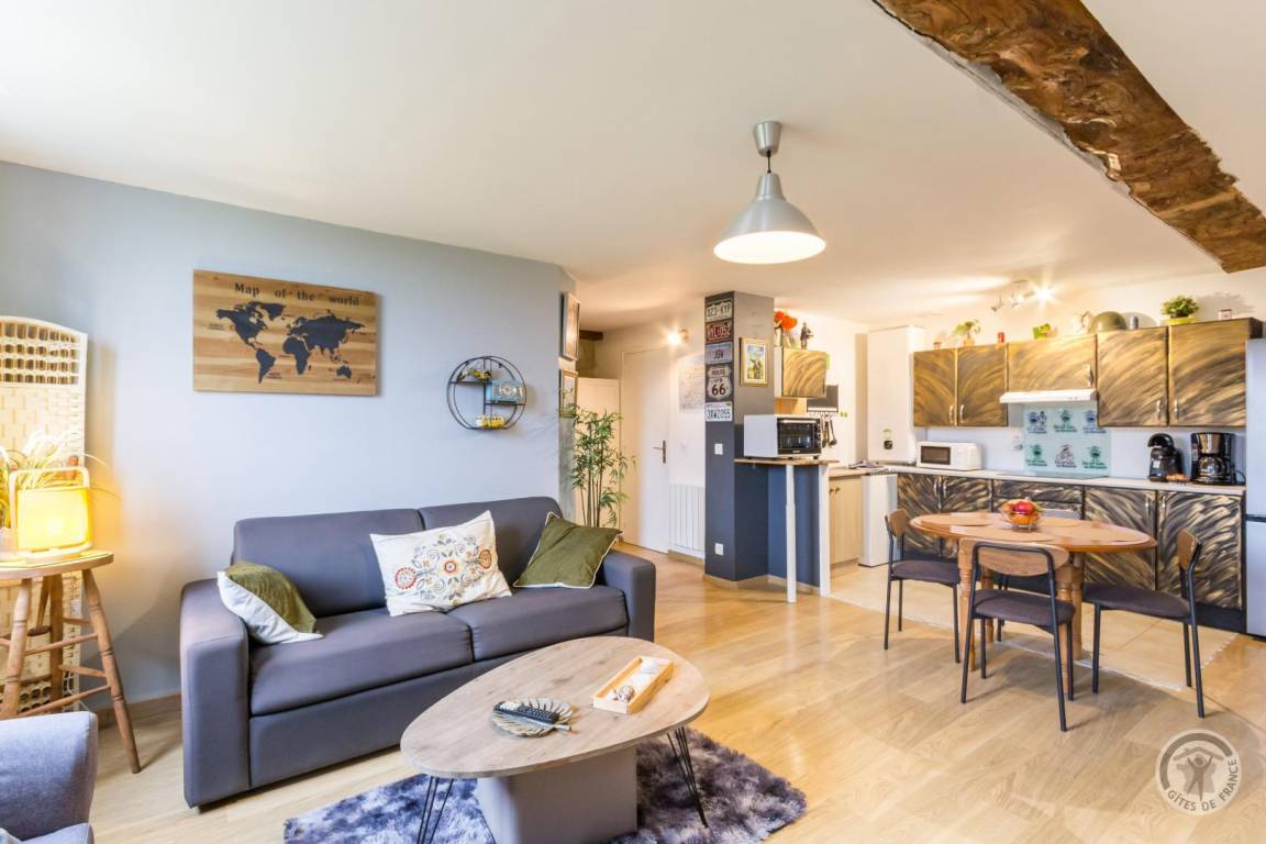 48 m&sup2; G&icirc;te 1 Schlafzimmer 2 G&auml;ste
