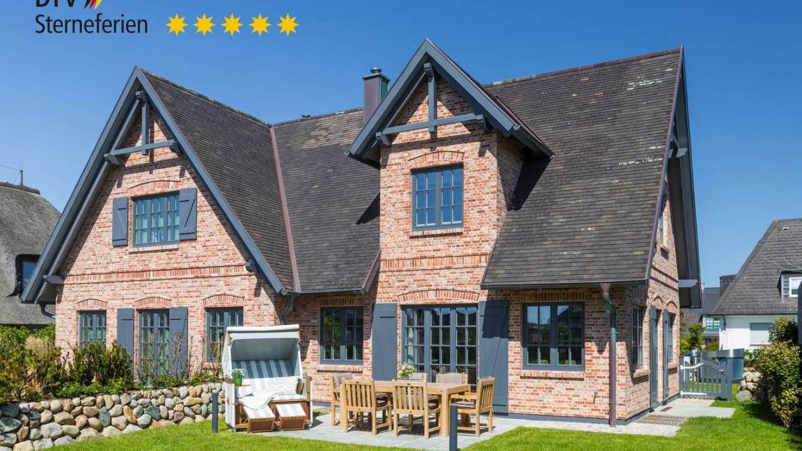 138 M² Huis ∙ 3 Slaapkamers ∙ 6 Gasten - Sylt