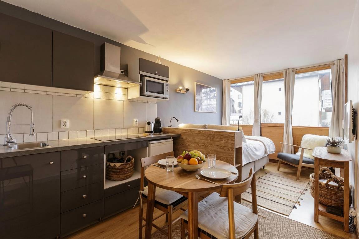 20 M² Apartament Typu Studio ∙ 2 Gości - Les Praz