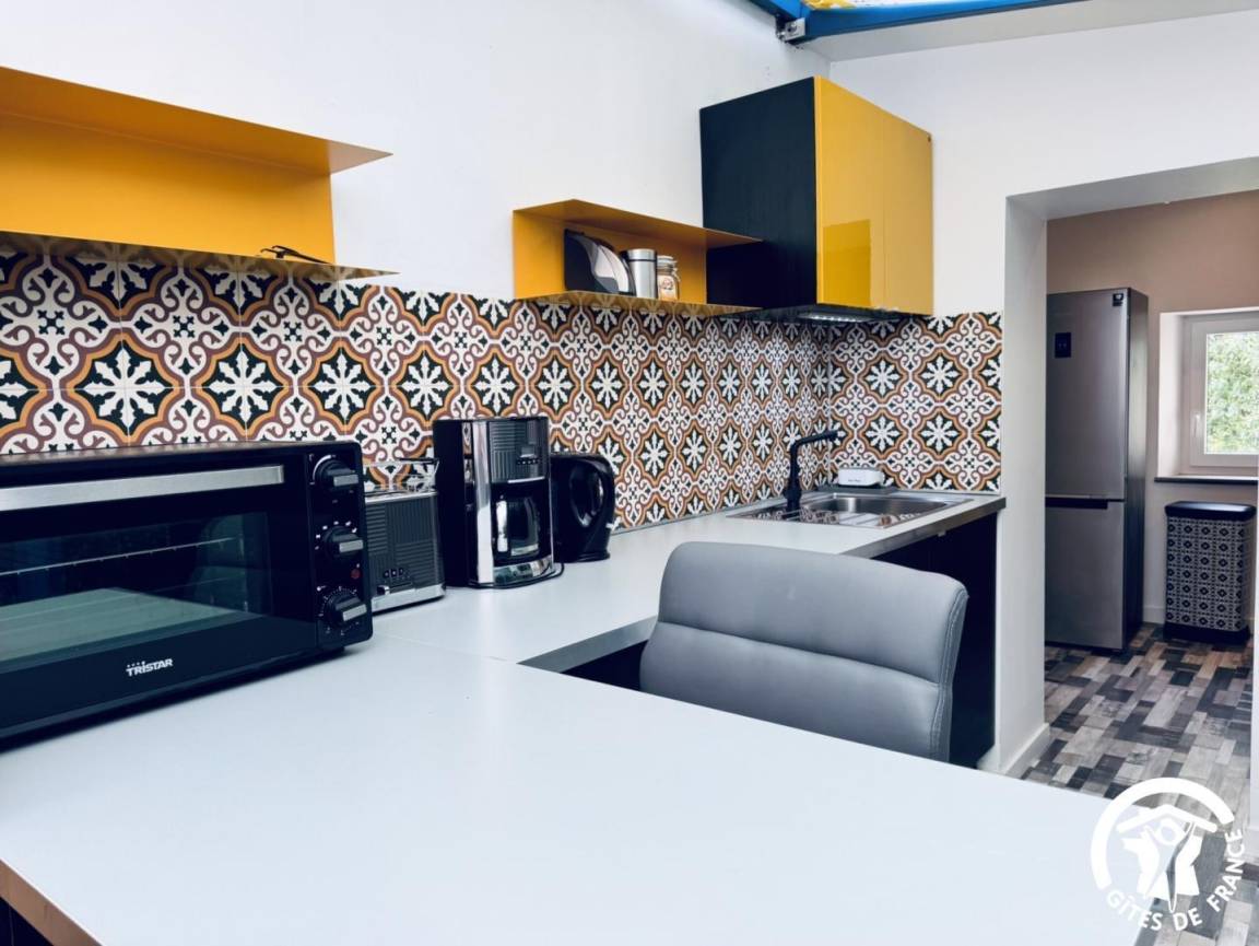 70 m² Gîte ∙ 2 Schlafzimmer ∙ 4 Gäste – Bild 17