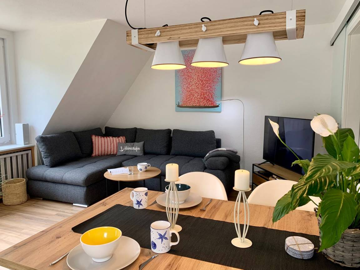 52 M² Ferienwohnung ∙ 1 Schlafzimmer ∙ 2 Gäste - Westerhever