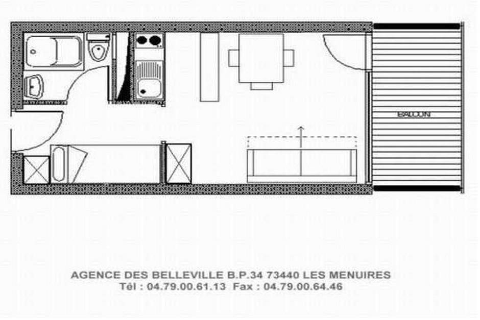 18 m² Ferienwohnung ∙ 1 Schlafzimmer ∙ 3 Gäste – Bild 16