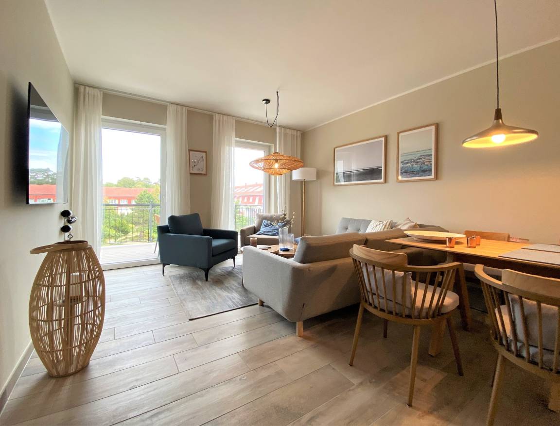 46 m² Ferienwohnung ∙ 1 Schlafzimmer ∙ 2 Gäste – Bild 2
