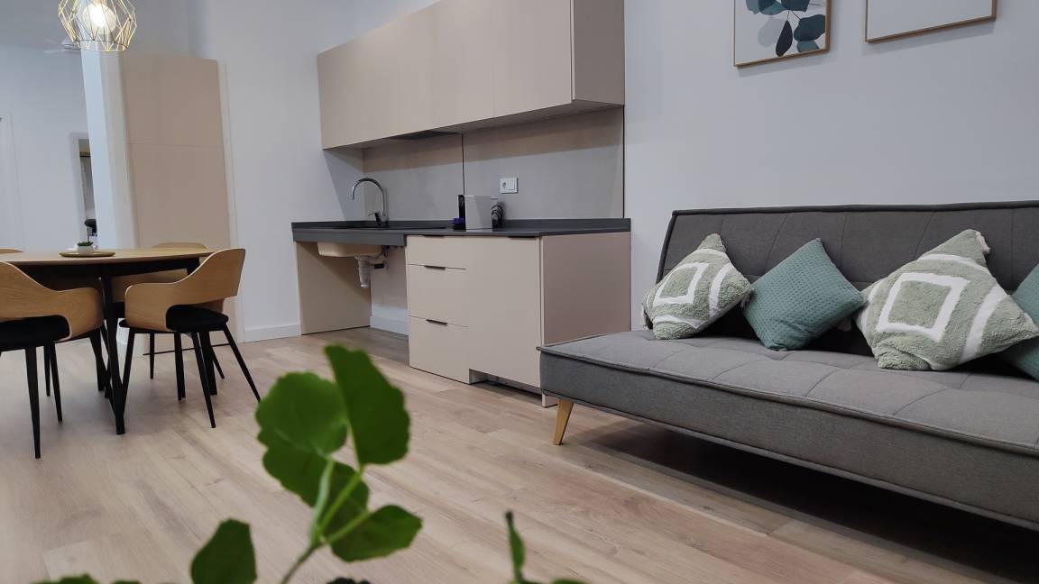 47 M² Estudio ∙ 1 Habitación ∙ 4 Huéspedes - Valencia