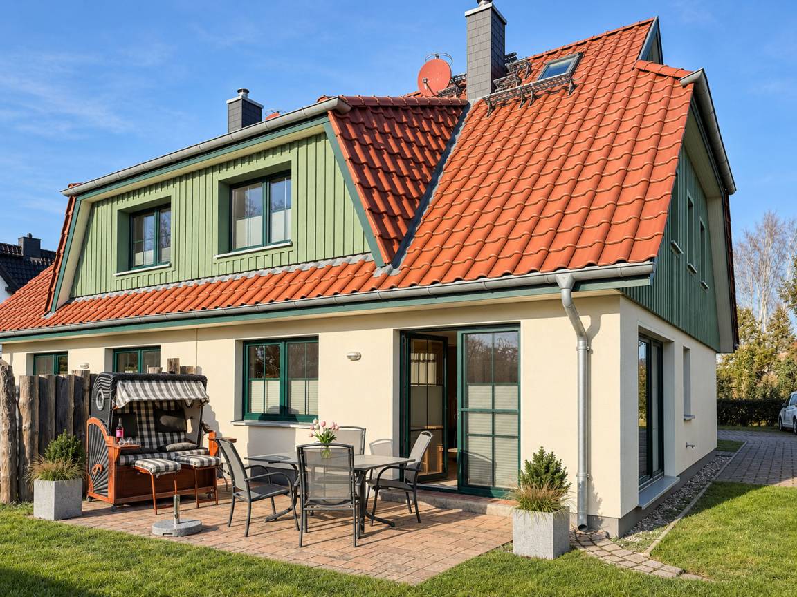 115 m&sup2; Ferienhaus 4 Schlafzimmer 8 G&auml;ste