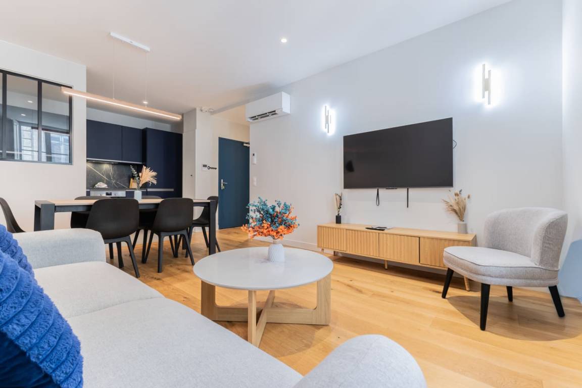 80 M² Appartement ∙ 3 Chambres ∙ 6 Personnes - Bègles