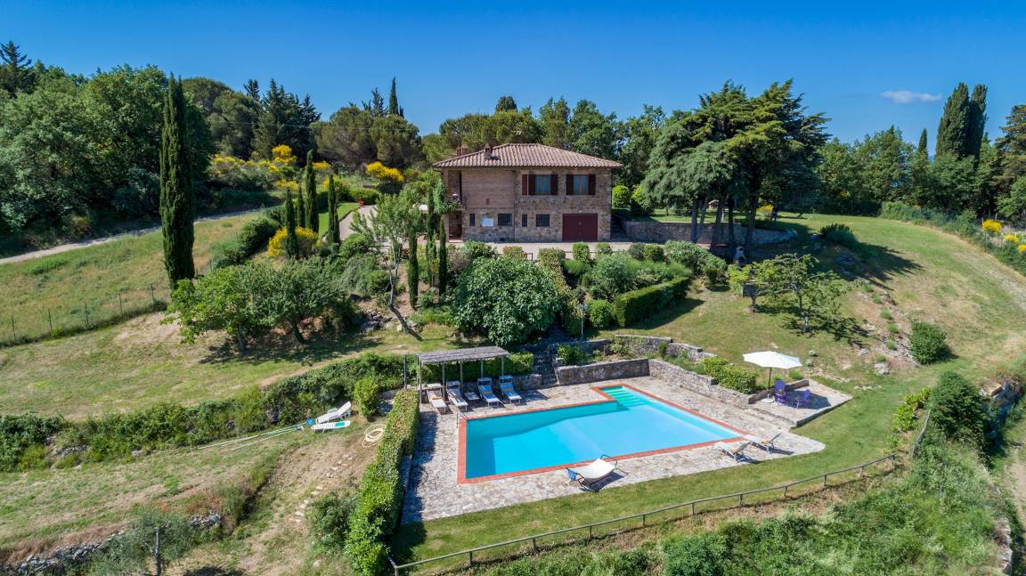 140 M² Villa ∙ 3 Schlafzimmer ∙ 6 Gäste - Monteriggioni