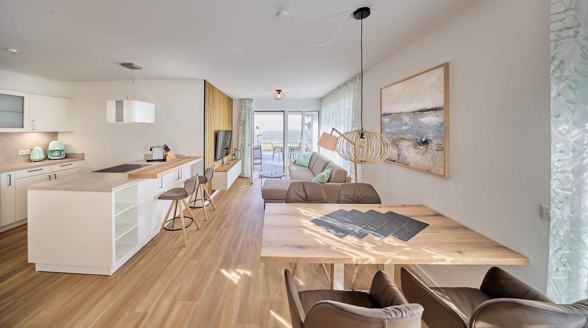 67 m&sup2; Ferienwohnung 1 Schlafzimmer 3 G&auml;ste