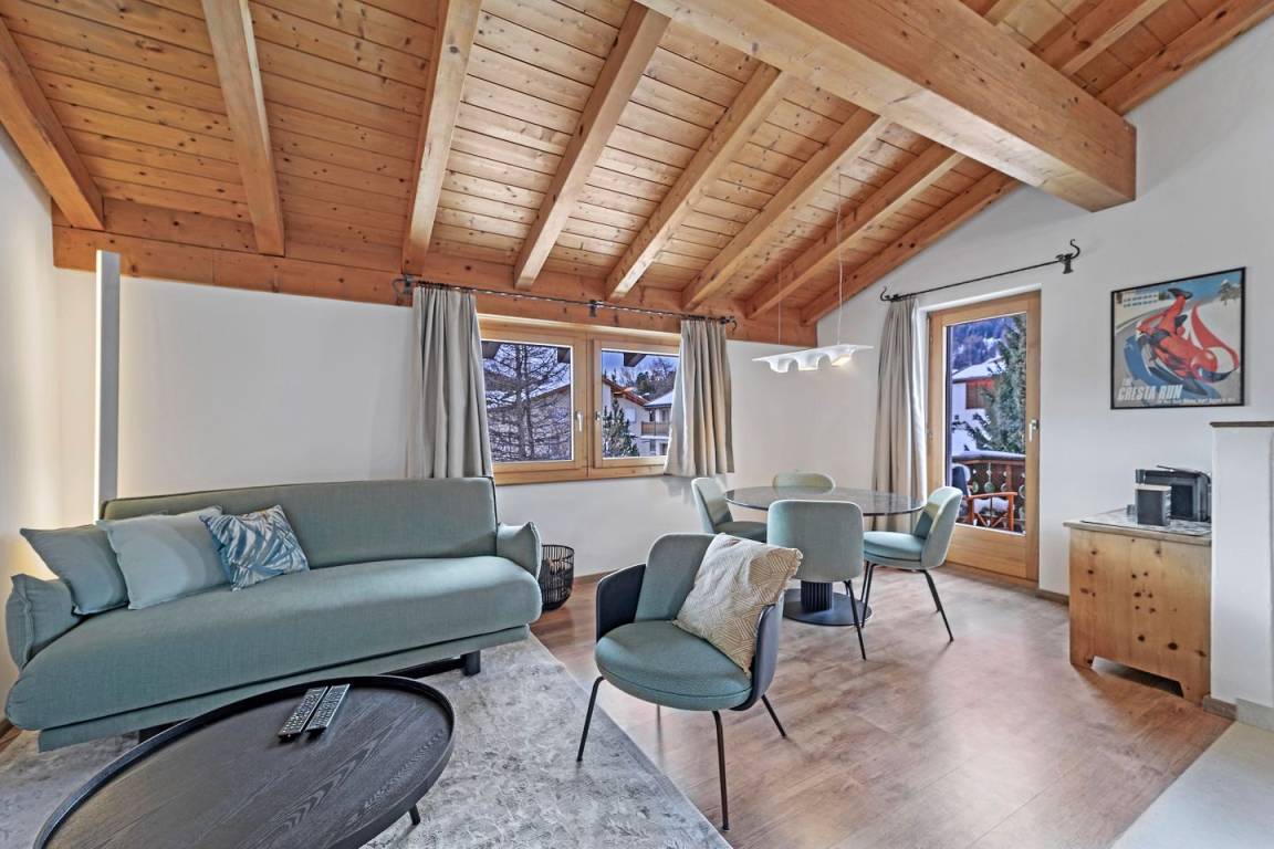 51 M² Ferienwohnung ∙ 1 Schlafzimmer ∙ 4 Gäste - Celerina/Schlarigna