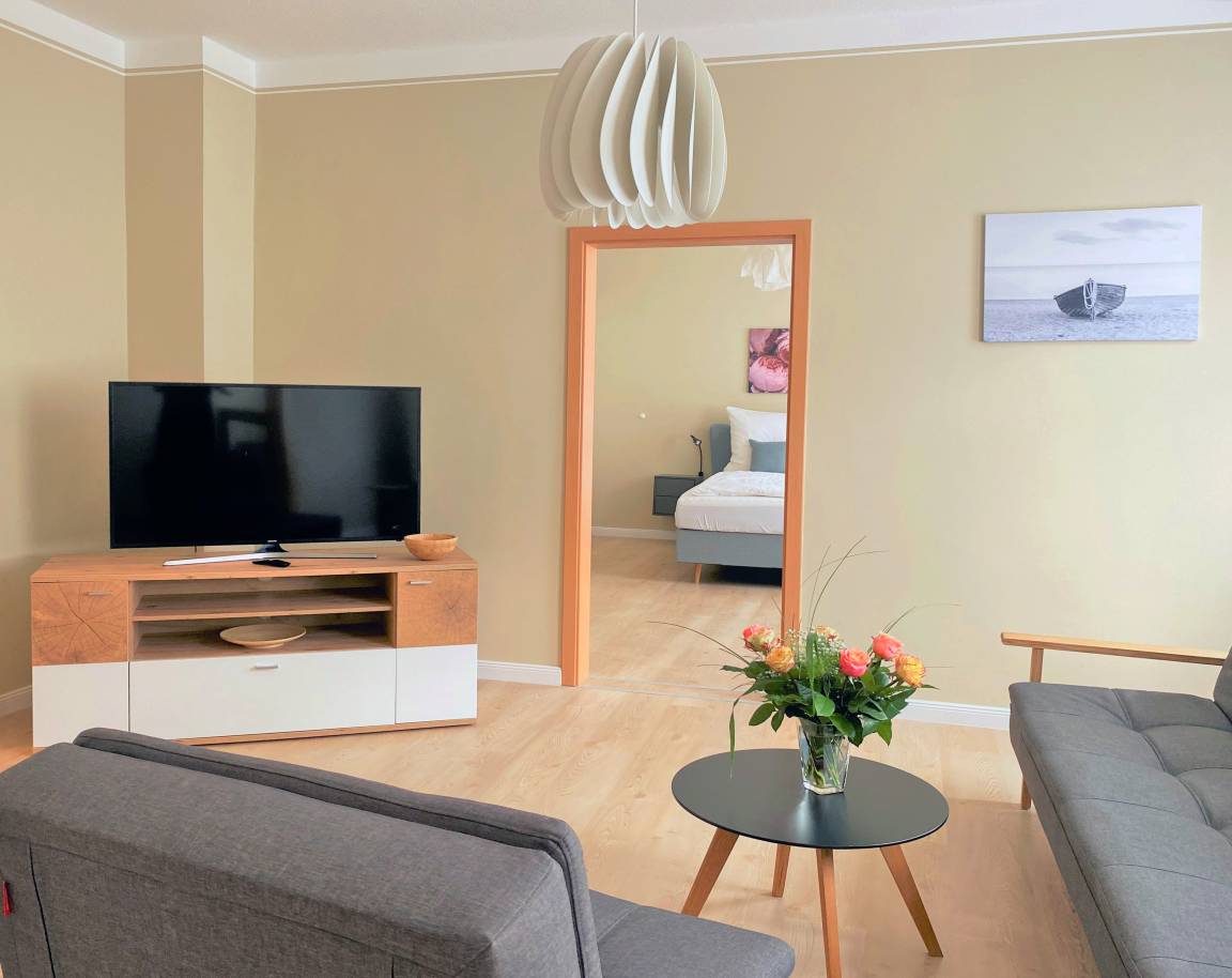57 m&sup2; Ferienwohnung 1 Schlafzimmer 2 G&auml;ste