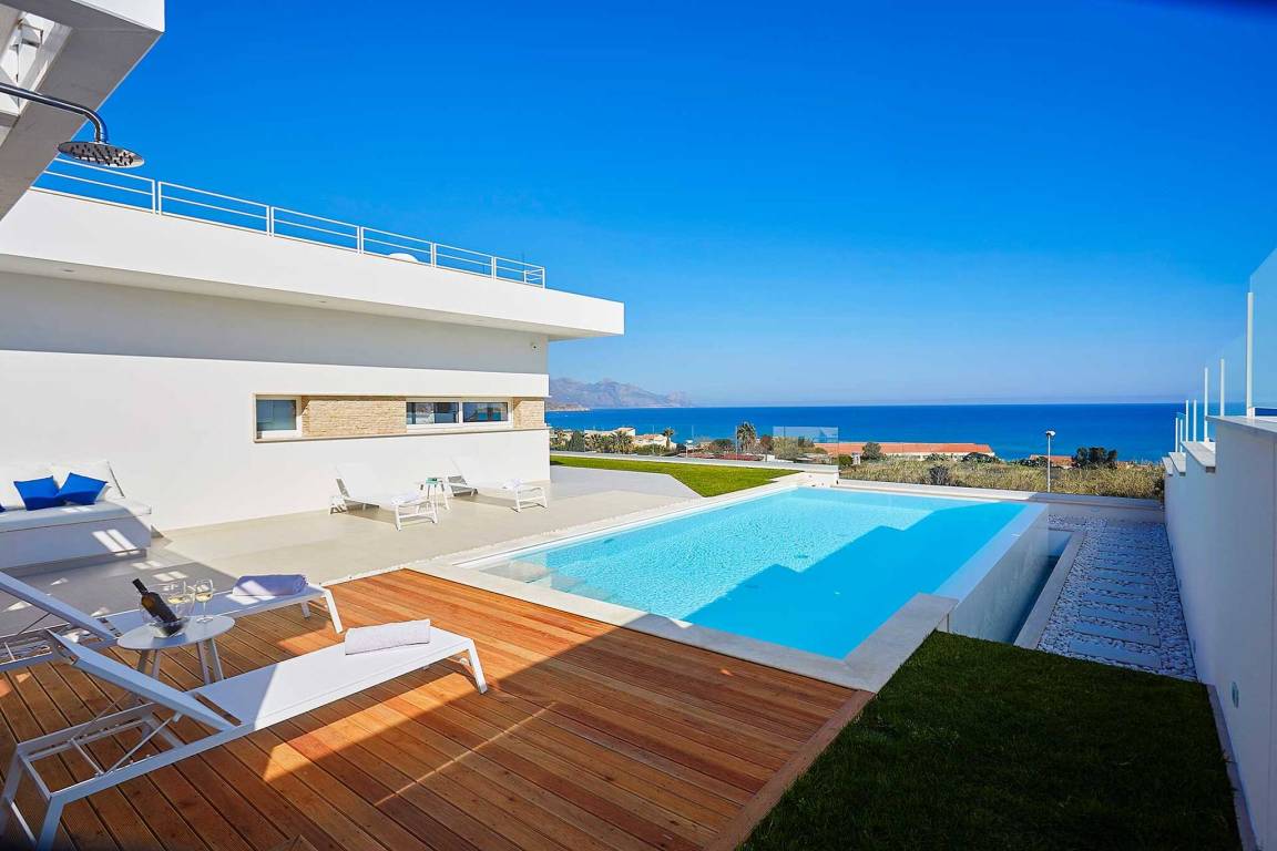 100 M² Villa ∙ 3 Schlafzimmer ∙ 6 Gäste - Alcamo