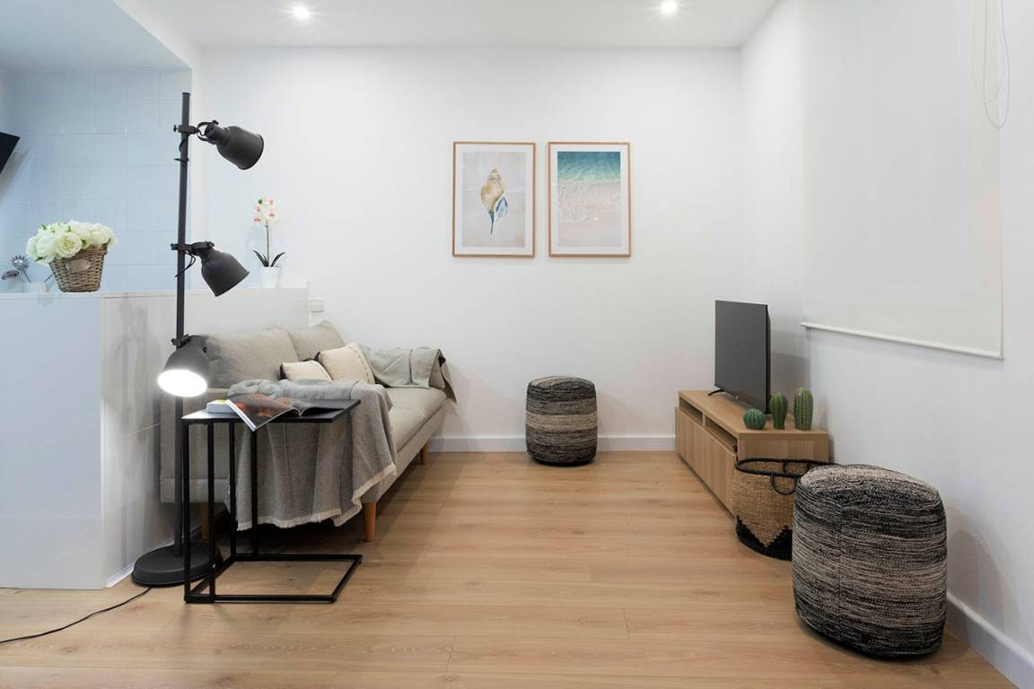 61 M² Apartamento ∙ 1 Habitación ∙ 2 Huéspedes - Valencia