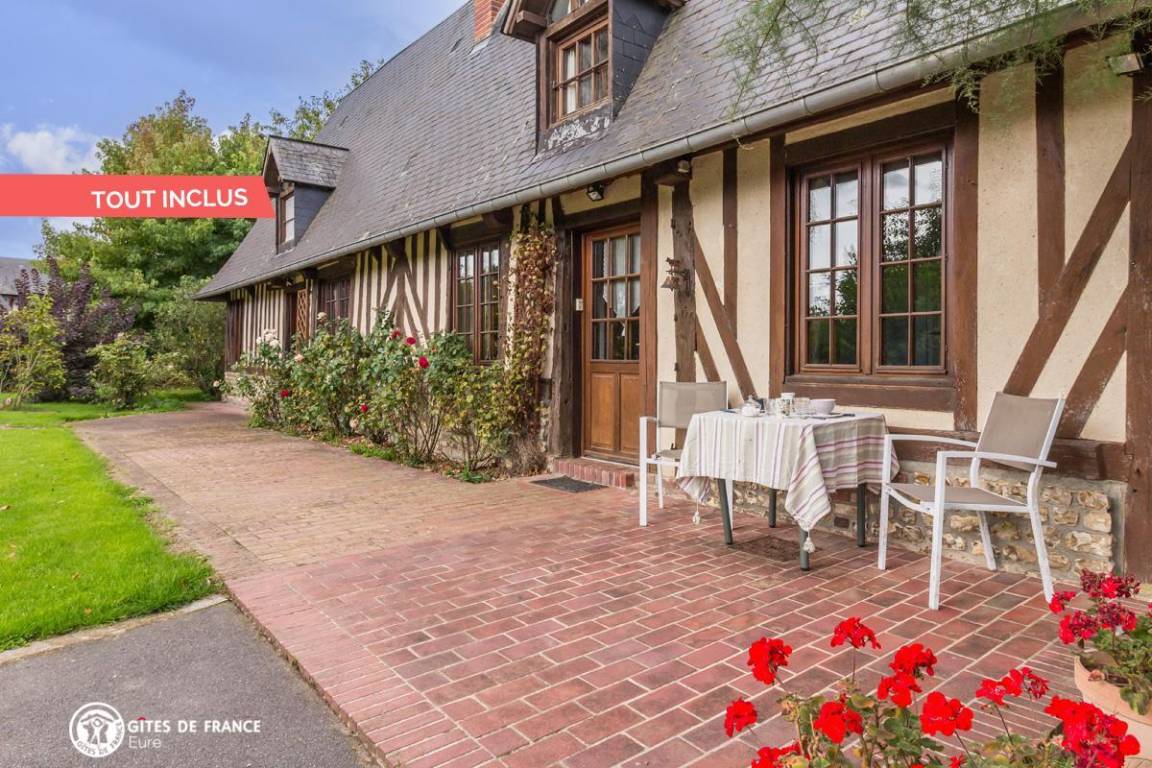 100 M² Gîte ∙ 2 Chambres ∙ 4 Personnes - Eure