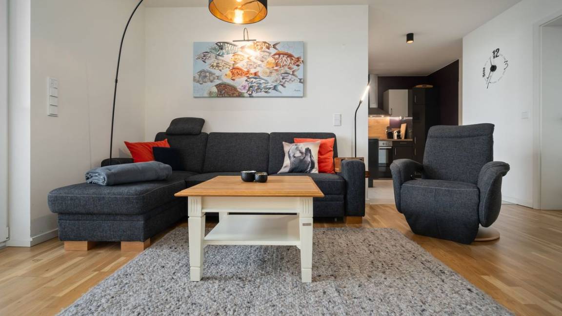 62 M² Ferienwohnung ∙ 1 Schlafzimmer ∙ 3 Gäste - Waren (Müritz)