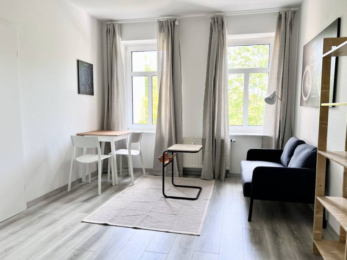 22 M² Appartement ∙ 1 Slaapkamer ∙ 2 Gasten - Leipzig