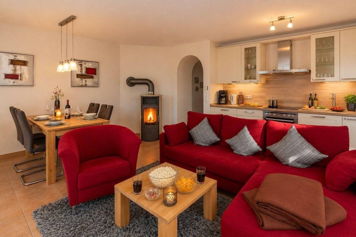 66 m&sup2; Ferienwohnung 2 Schlafzimmer 4 G&auml;ste