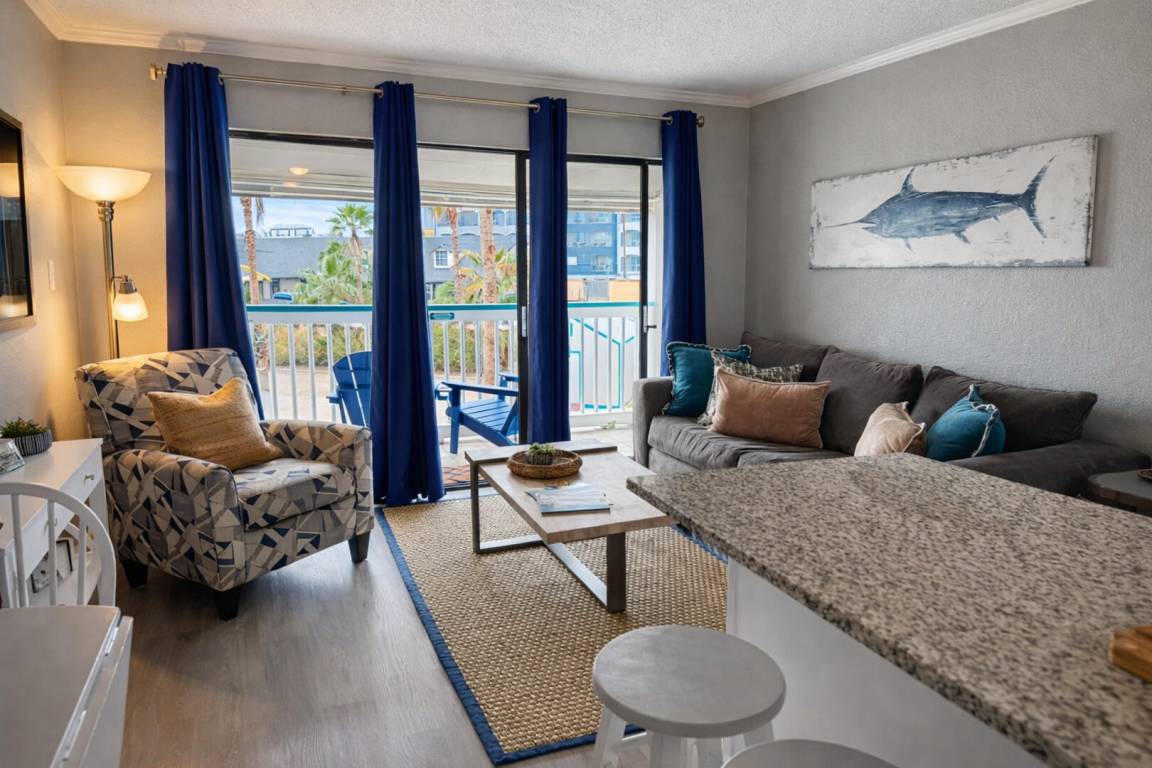42 M² Condo ∙ 1 Bedroom ∙ 1 Guest - Galveston, TX