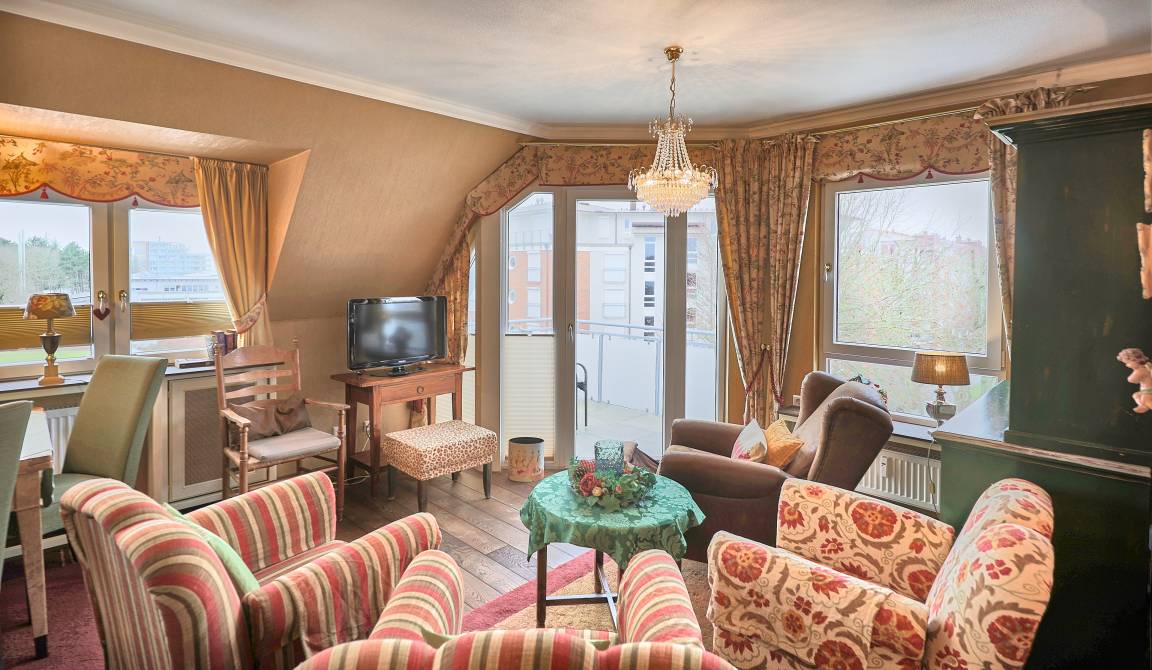 60 m&sup2; Ferienwohnung 2 Schlafzimmer 4 G&auml;ste
