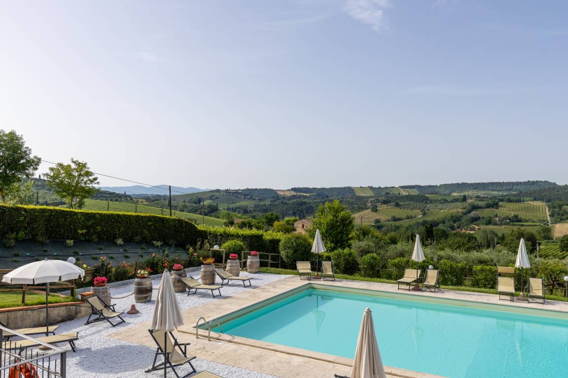 30 M² Appartamento Vacanza ∙ 1 Camera Da Letto ∙ 2 Ospiti - San Gimignano