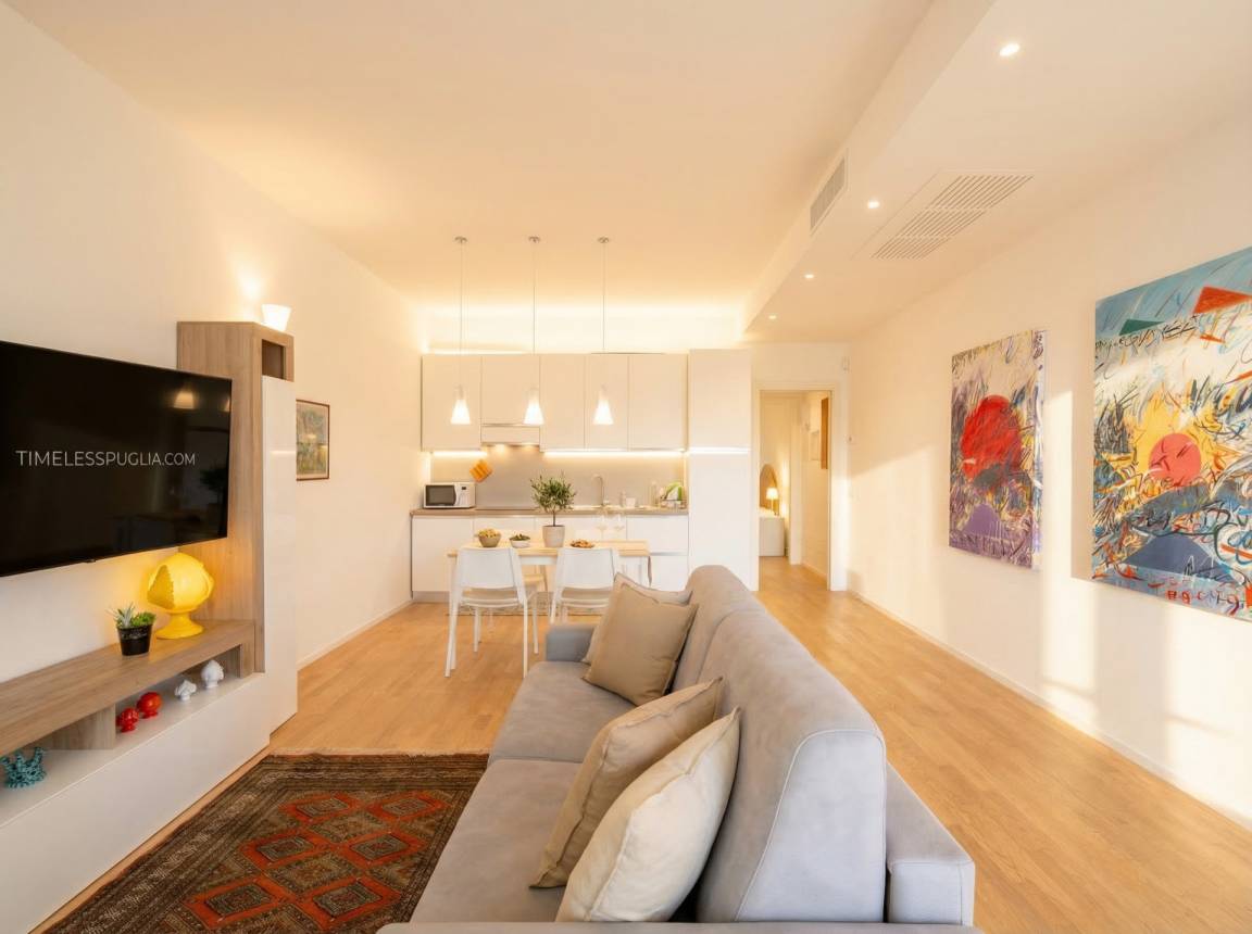 65 M² Apartment ∙ 1 Bedroom ∙ 4 Guests - Bari