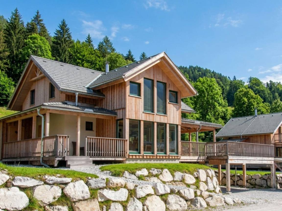 154 m&sup2; Chalet 4 Schlafzimmer 8 G&auml;ste
