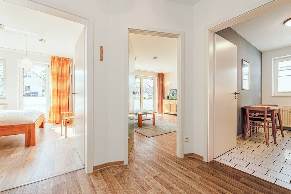 60 m² Ferienwohnung ∙ 1 Schlafzimmer ∙ 2 Gäste – Bild 12