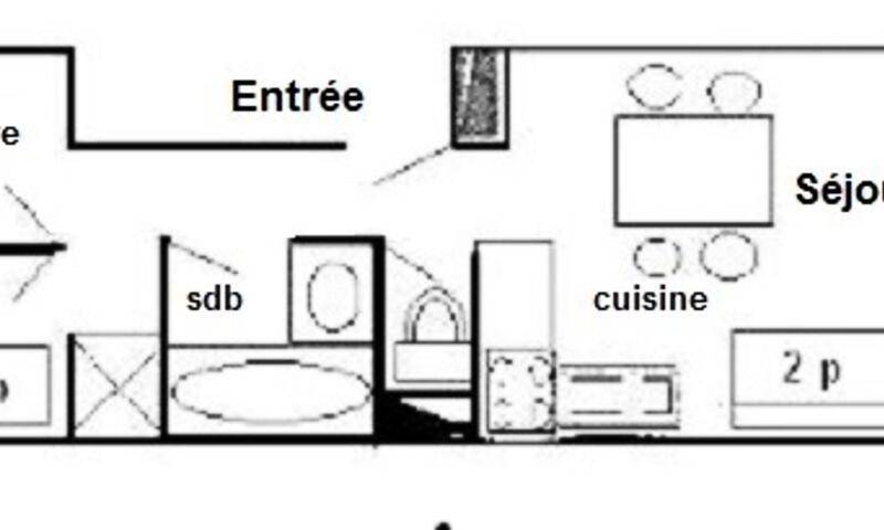 50 m&sup2; Ferienwohnung 1 Schlafzimmer 6 G&auml;ste