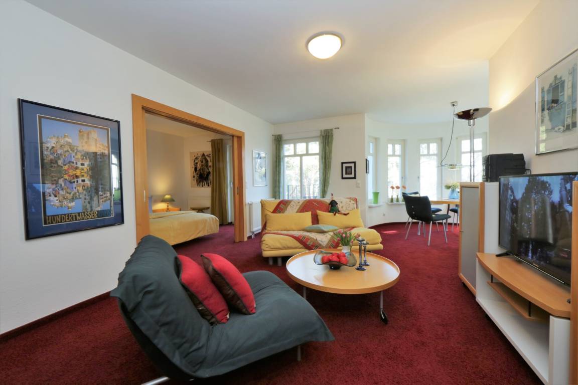 54 m² Ferienwohnung ∙ 1 Schlafzimmer ∙ 3 Gäste – Bild 1