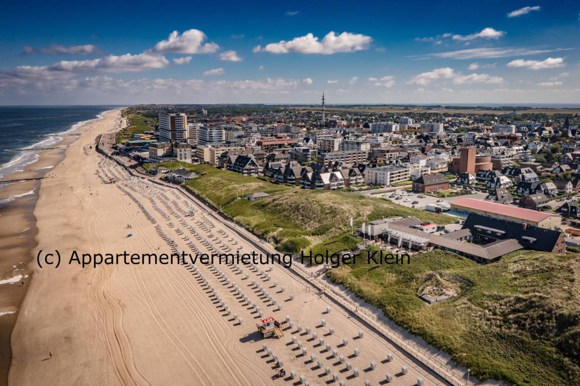 60 M² Ferienwohnung ∙ 2 Schlafzimmer ∙ 4 Gäste - Sylt