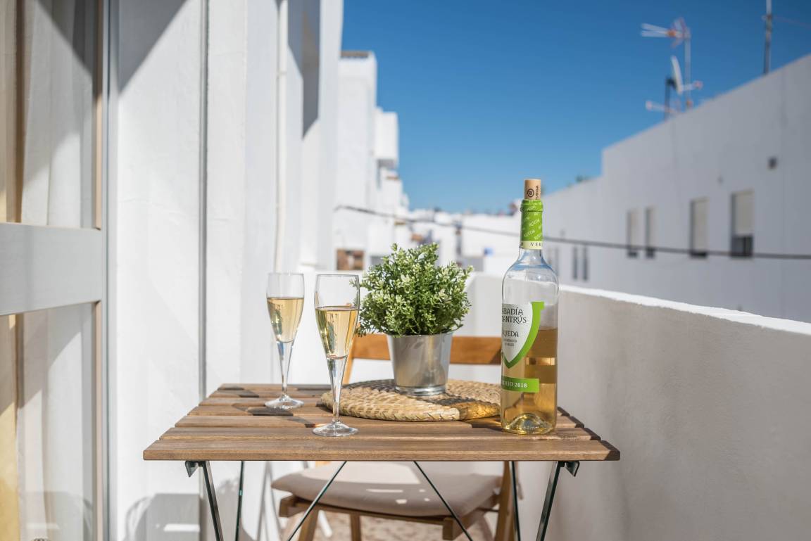 90 M² Ferienwohnung ∙ 2 Schlafzimmer ∙ 4 Gäste - El Palmar de Vejer