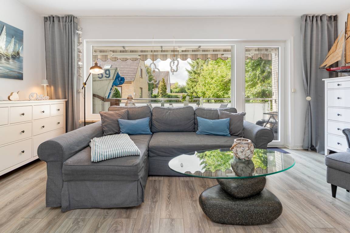 55 m&sup2; Ferienwohnung 2 Schlafzimmer 4 G&auml;ste