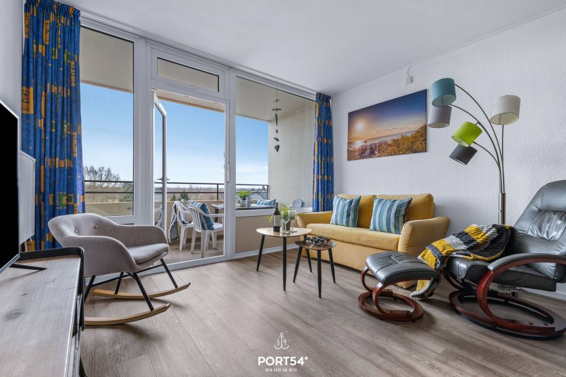 64 M² Ferienwohnung ∙ 1 Schlafzimmer ∙ 4 Gäste - Laboe